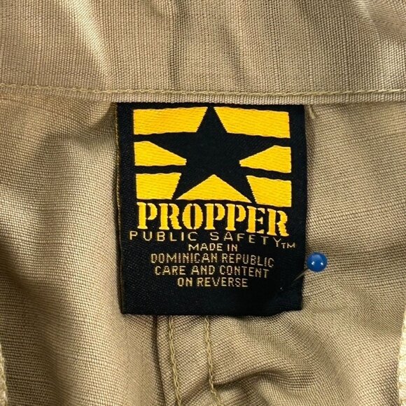 Propper Pant Men's Medium Regular Beige Adjustable Waist, Reinforced Safety P - Picture 7 of 14